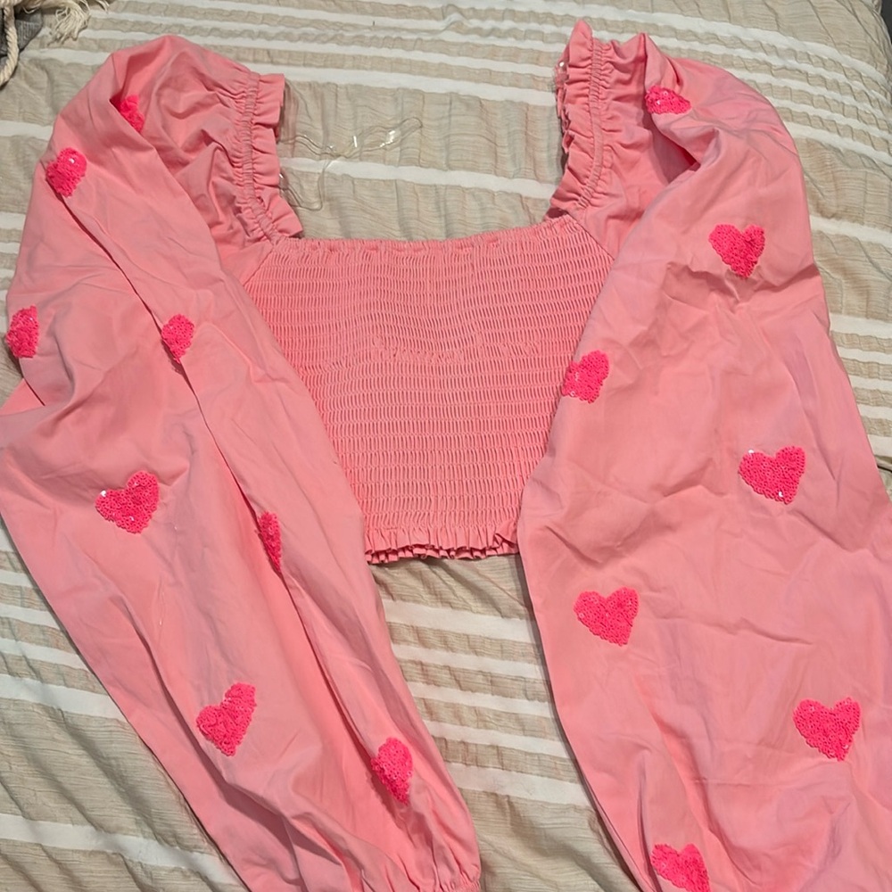 heart crop top